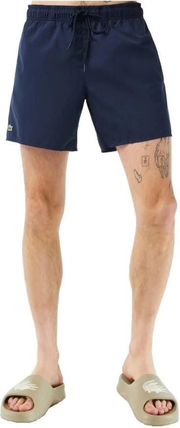 LACOSTE Heren Zwembroeken 1hm1 Mens Swimming Trunks 12 Donkerblauw - Foto 4