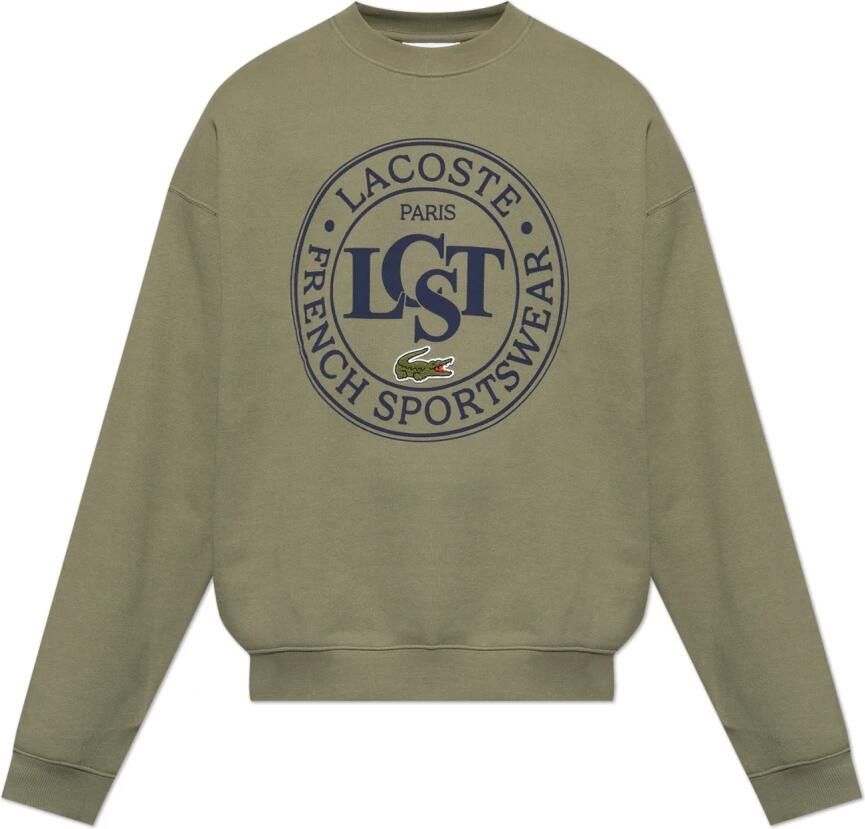 Lacoste Sweatshirt met logo Green Heren - Foto 5