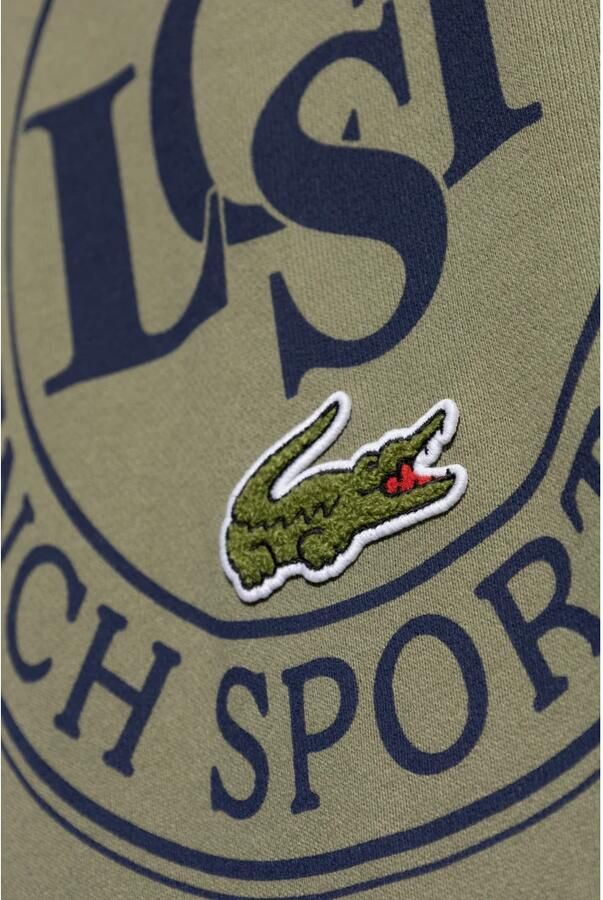 Lacoste Sweatshirt met logo Green Heren