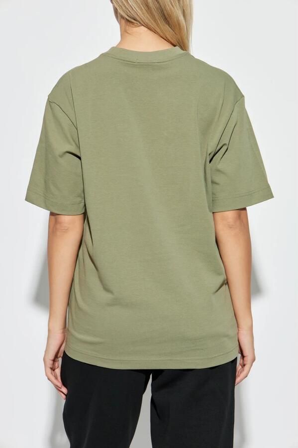 Lacoste Minimalistisch Krokodil Logo T-shirt Green Heren - Foto 4