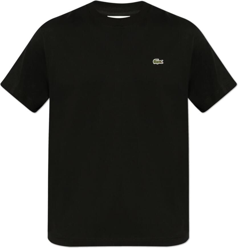 Lacoste Short Sleeved Crew Neck T-shirts Kleding black maat: S beschikbare maaten:S M L XL XXL - Foto 5