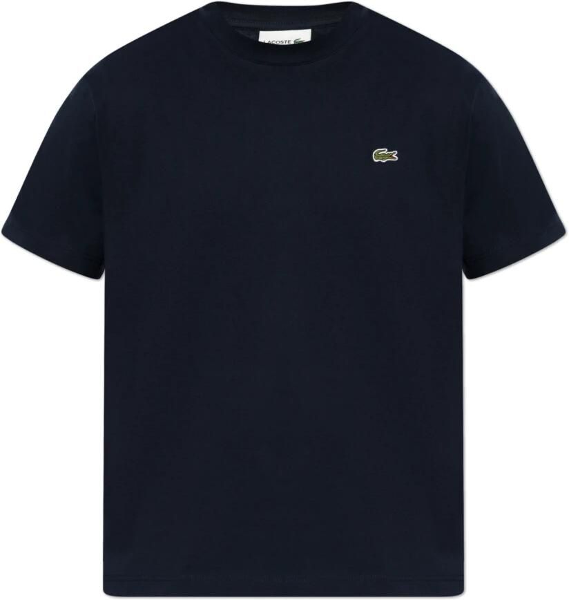 LACOSTE Heren Polo's & T-shirts 1ht1 Men's Tee-shirt 12 Donkerblauw - Foto 5