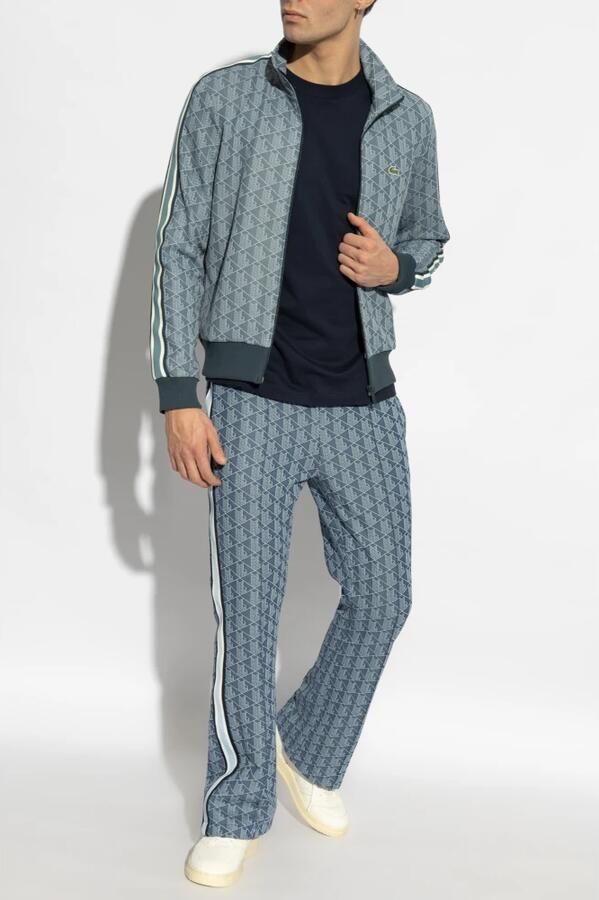 LACOSTE Heren Polo's & T-shirts 1ht1 Men's Tee-shirt 12 Donkerblauw - Foto 2