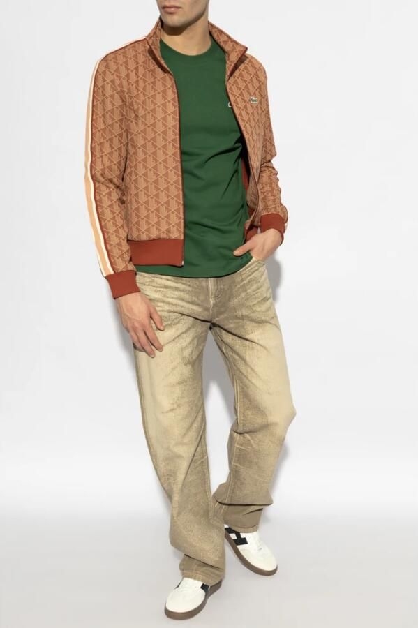 Lacoste Regular Fit Katoenen T-shirt Green Heren - Foto 2