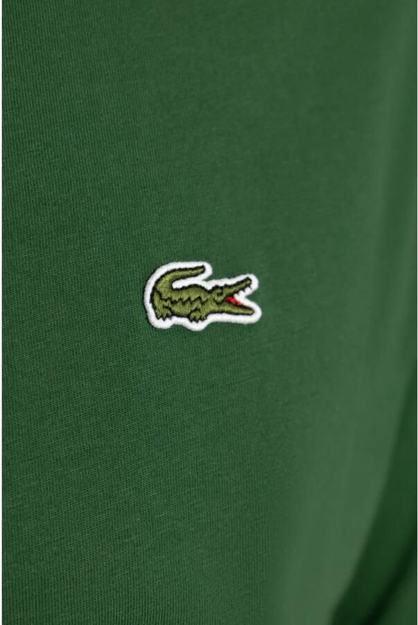 Lacoste Regular Fit Katoenen T-shirt Green Heren
