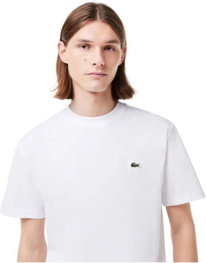 Lacoste Short Sleeved Crew Neck T-shirts Kleding white maat: XXL beschikbare maaten:S M L XL XXL - Foto 9