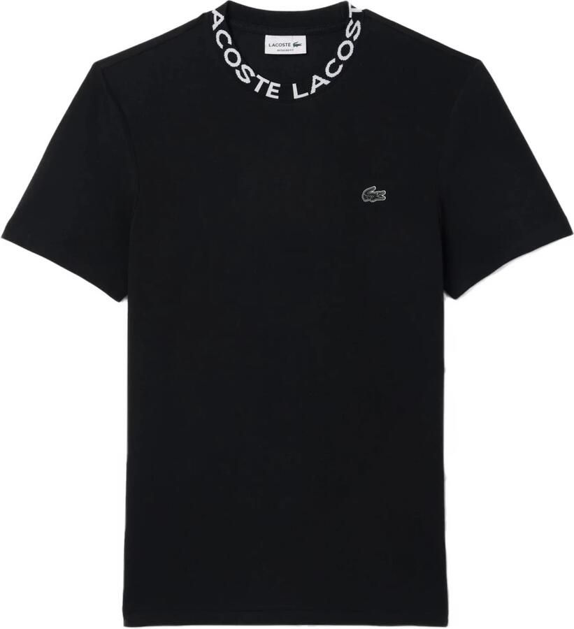 Lacoste Sportief Logo T-shirt 2K24 Black Heren - Foto 4