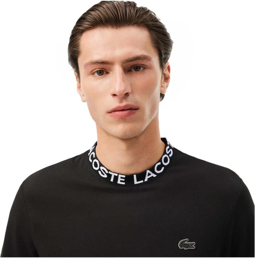 Lacoste Sportief Logo T-shirt 2K24 Black Heren
