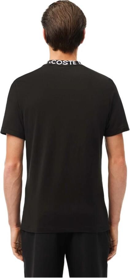 Lacoste Sportief Logo T-shirt 2K24 Black Heren - Foto 2
