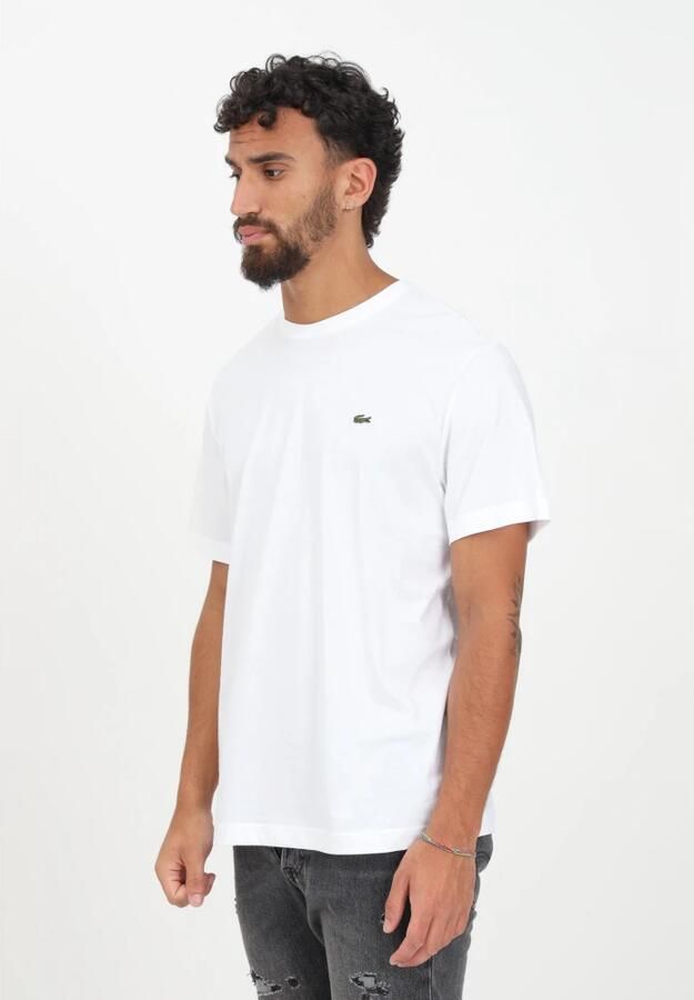 Lacoste Short Sleeved Crew Neck T-shirts Kleding white maat: XXL beschikbare maaten:S M L XL XXL - Foto 11
