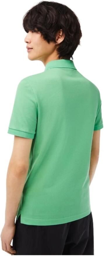 Lacoste Tijdloos Klassiek Polo Shirt voor Heren Green Heren - Foto 3
