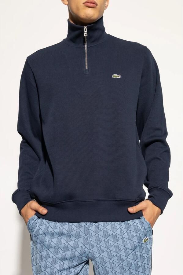 LACOSTE Heren Truien & Vesten 1hs1 Men Sweatshirt Zip Donkerblauw - Foto 4