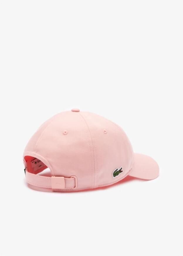 Lacoste Unisex Twill Pet Pink Heren