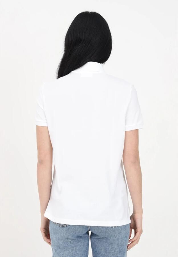 Lacoste Klassieke Fit Basic Logo Witte Polo White Dames - Foto 2