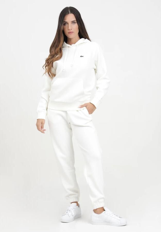 Lacoste Small Logo Joggers White- Dames White - Foto 2