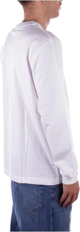 Lacoste Witte T-shirts en Polos Logo Voorkant White Heren - Foto 6