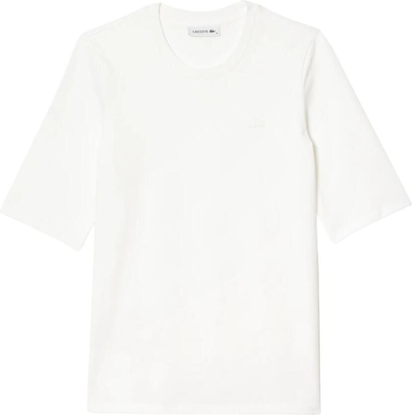 Lacoste Shirt met ronde hals met harmonieus gekleurde logopatch - Foto 2