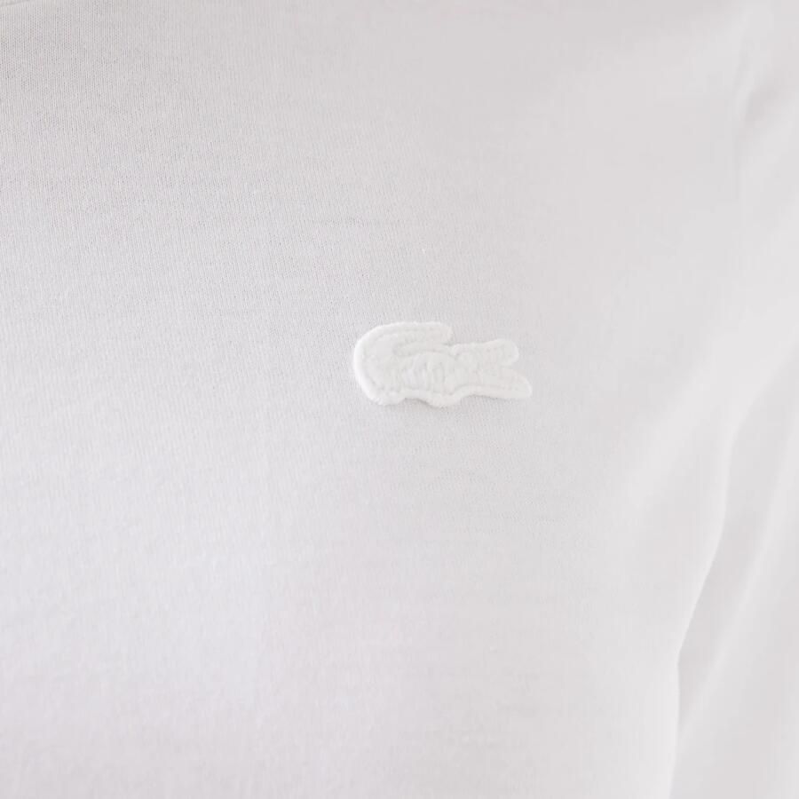 Lacoste Shirt met ronde hals met harmonieus gekleurde logopatch - Foto 1