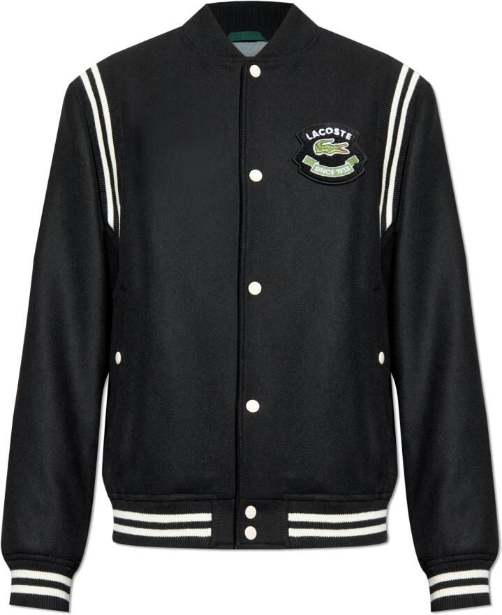 Lacoste Varsity Jack Zwart Groen Wit Black Heren