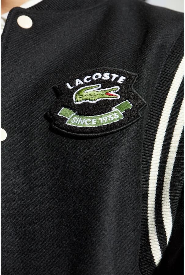 Lacoste Varsity Jack Zwart Groen Wit Black Heren - Foto 2