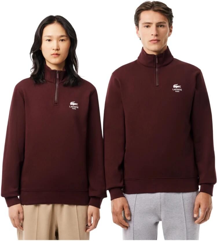 Lacoste Sweatshirt met opstaande kraag model 'HERITAGE' - Foto 2