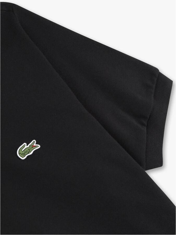 Lacoste Zwarte Klassieke Piqué Polo Shirt Black Heren