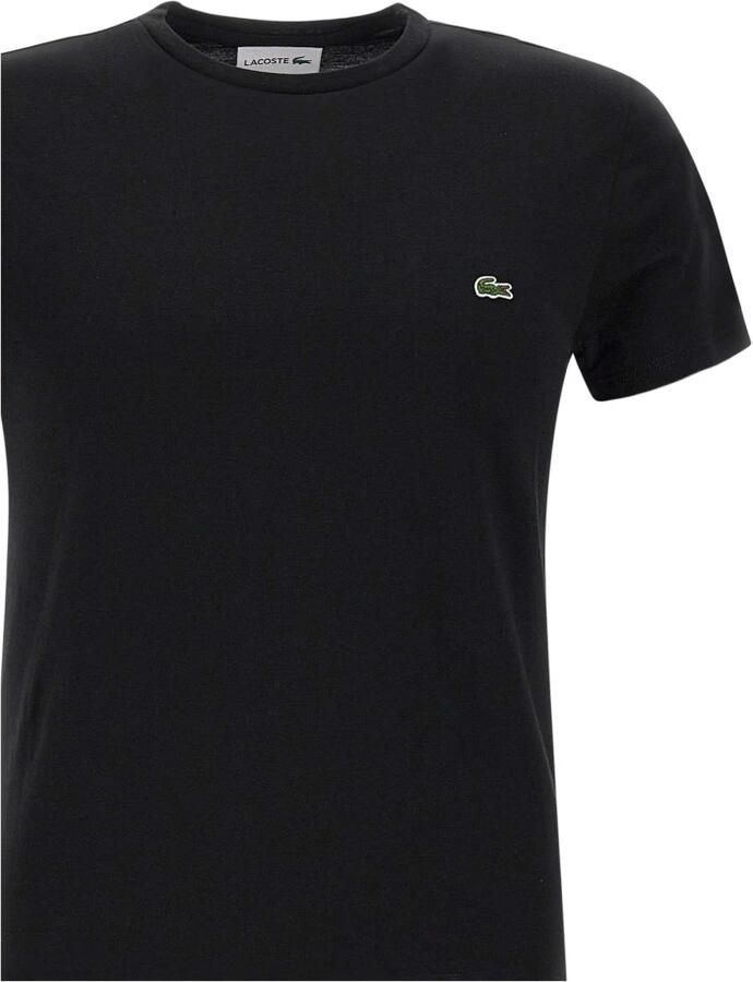 Lacoste Short Sleeved Crew Neck T-shirts Kleding black maat: S beschikbare maaten:S M L XL XXL - Foto 6