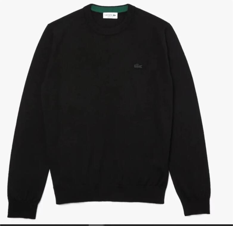 Lacoste Comfortabele en stijlvolle heren pullover Black Heren