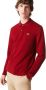 Lacoste Klassiek Poloshirt met Lange Mouwen Red Heren - Thumbnail 5