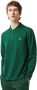 LACOSTE Heren Polo's & T-shirts 1hp2 Men Long Sleeved Best Polo Donkergroen - Thumbnail 13