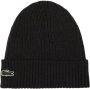 Lacoste muts antraciet Rb0001-23 EL6 Zwart Heren - Thumbnail 2