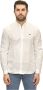 Lacoste Witte Linnen Overhemd voor Heren White Heren - Thumbnail 1