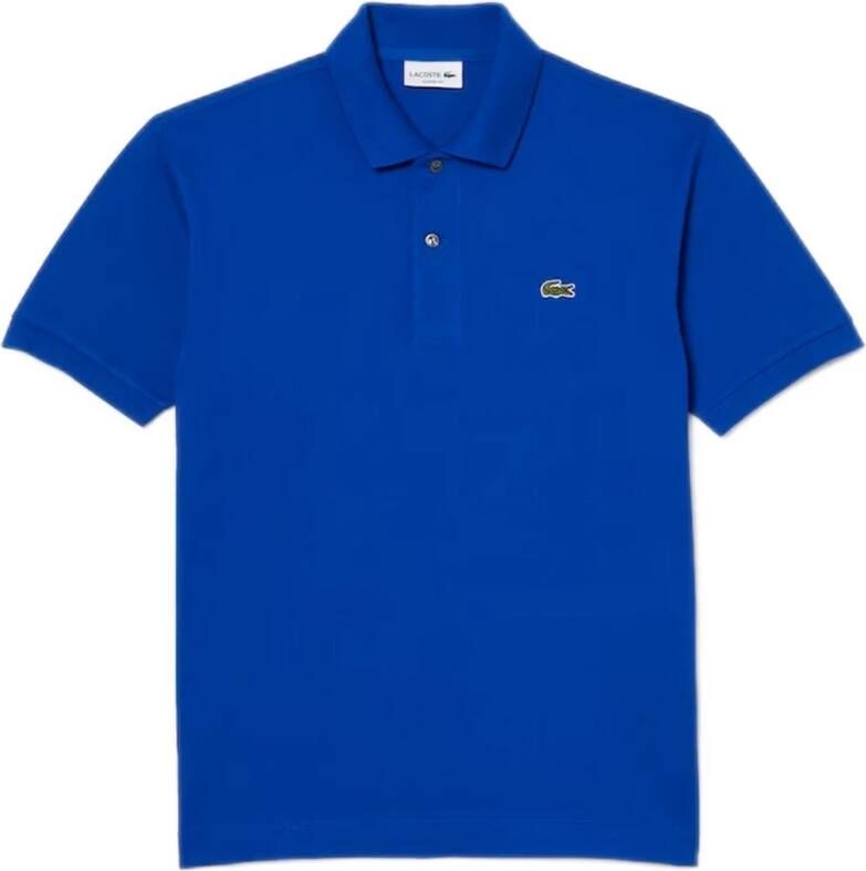 Lacoste Heren Polo T-Shirt met Regular Fit voor Herfst Winter Blue Heren - Foto 7