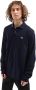 LACOSTE Heren Polo's & T-shirts 1hp2 Men Long Sleeved Best Polo Donkerblauw - Thumbnail 3