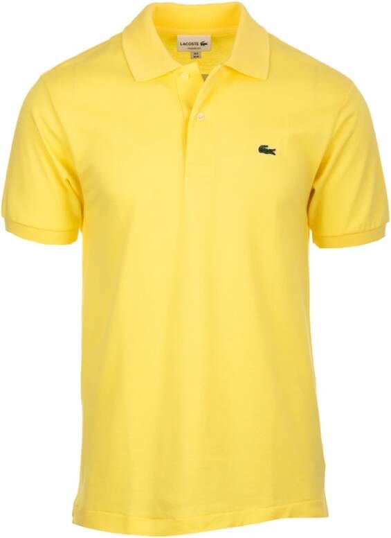 Lacoste Klassiek Polo Shirt Yellow Heren