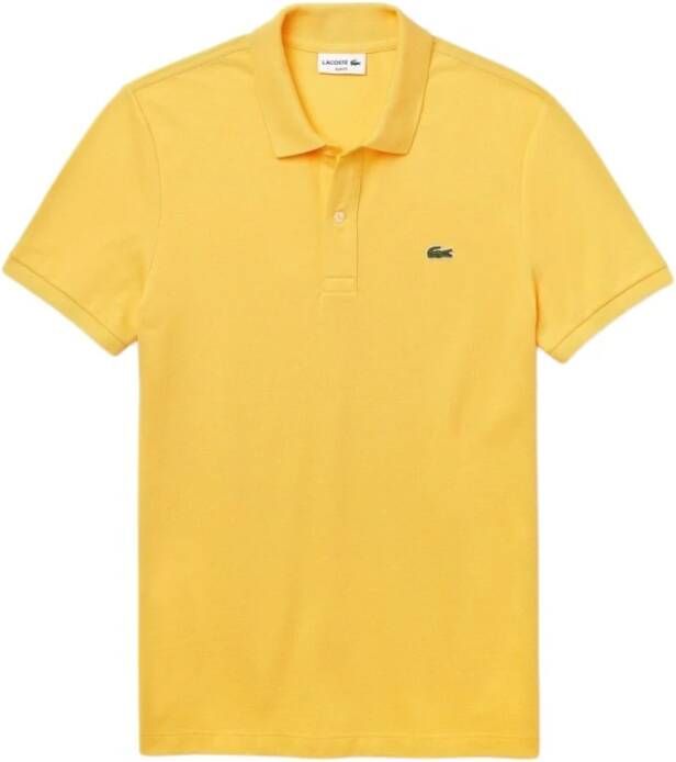 Lacoste Polo Shirt Geel Heren