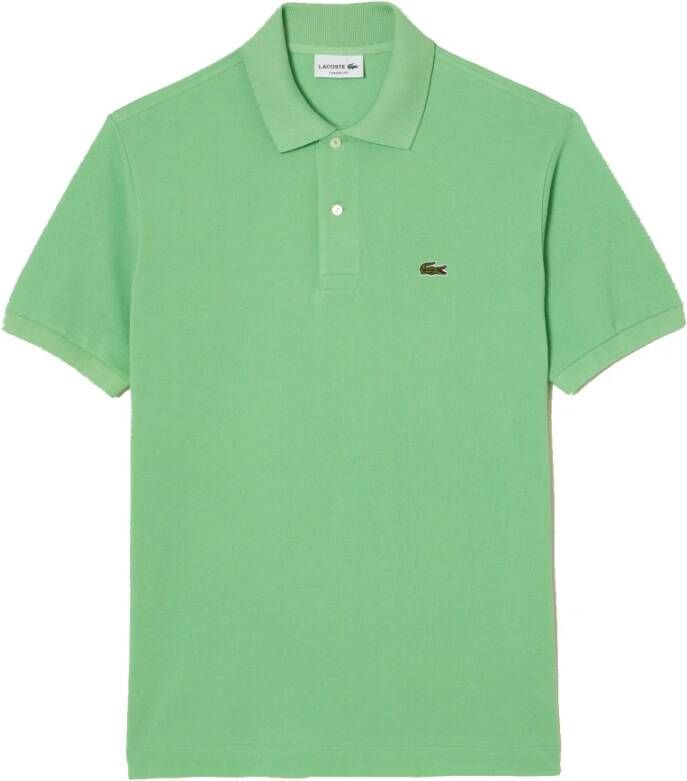 Lacoste Heren polo shirt van hoge kwaliteit katoen Green Heren