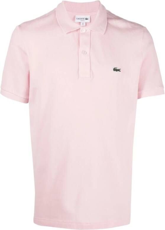 LACOSTE Heren Polo's & T-shirts Original L 12.12 Poloshirt Slim Fit Lichtroze - Foto 19