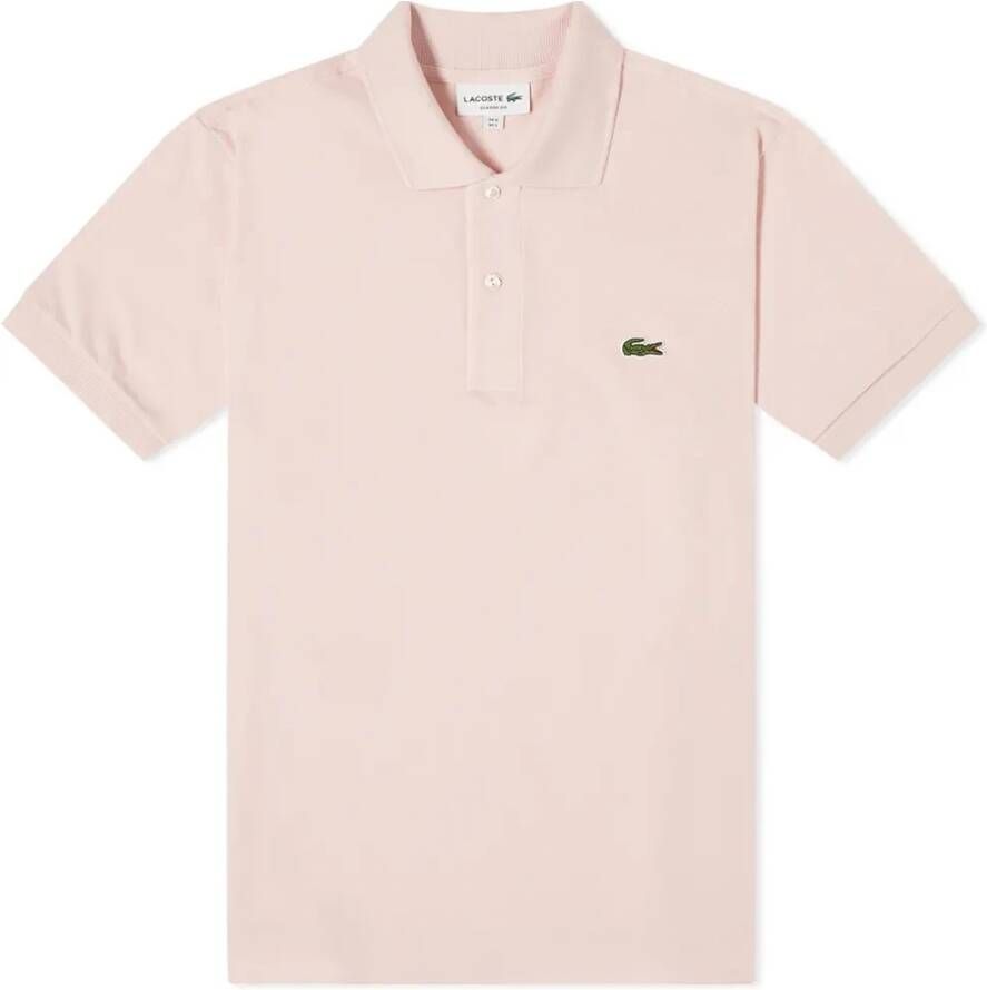 Lacoste Polo Shirt Roze Heren