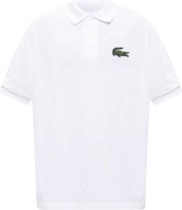Lacoste Polo shirt with logo Wit