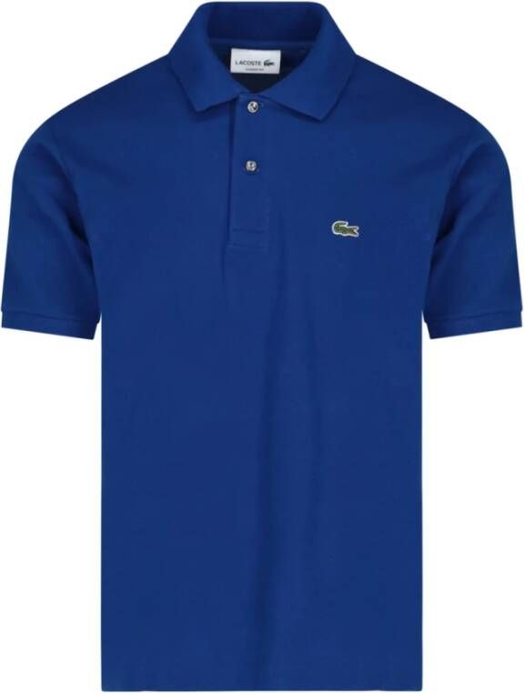Lacoste Polo Shirts Blauw Heren