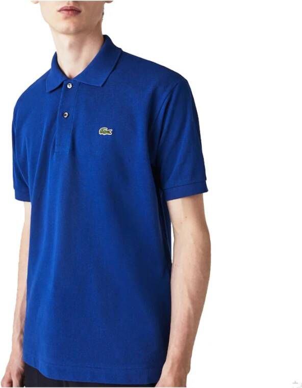 Lacoste Polo Shirts Blauw Heren