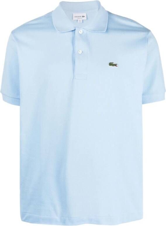 Lacoste Polo Shirts Blauw Heren