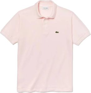 Lacoste Polo Shirts Roze Heren