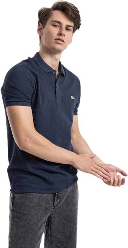 Lacoste Poloshirt Blauw Heren