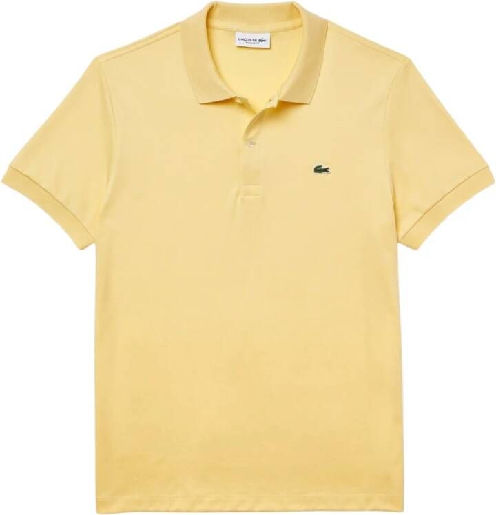 Lacoste Klassieke Polo Shirt Geel Heren