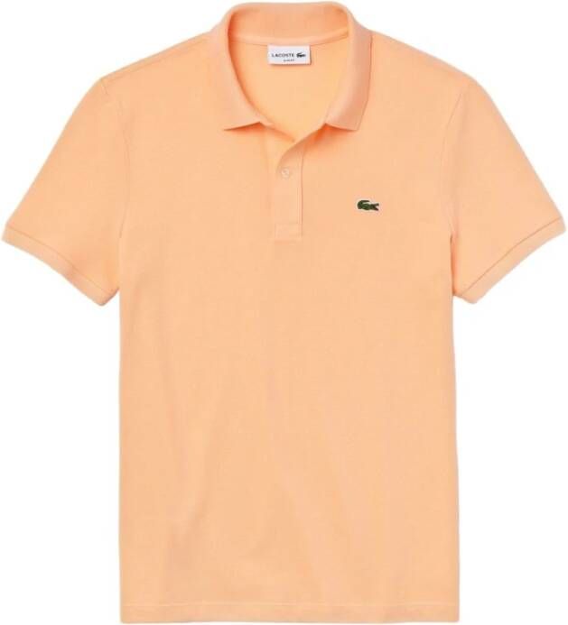 Lacoste Poloshirt Oranje Heren