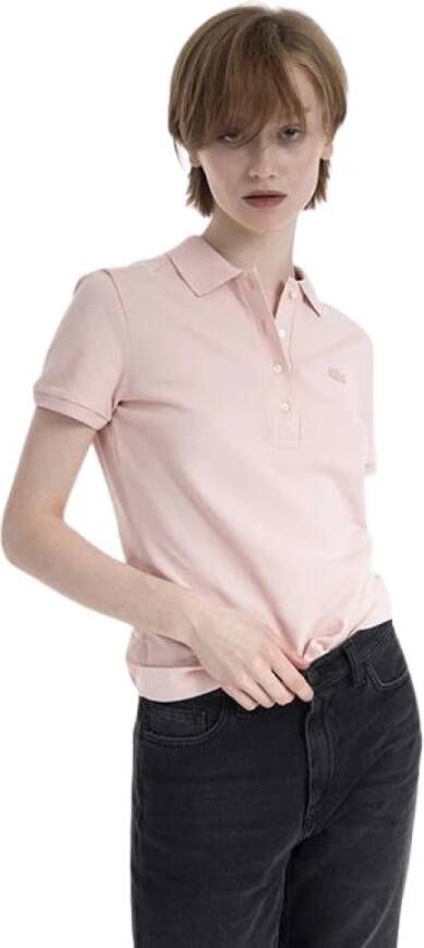 Lacoste Poloshirt Roze Dames