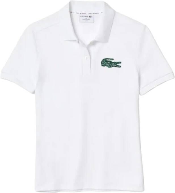 Lacoste Poloshirt Wit Dames