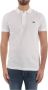 Lacoste regular fit polo met contrastbies white black - Thumbnail 3